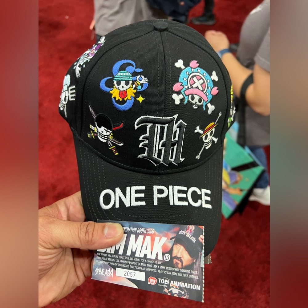One piece Hat Brand New 2023. I won it at Anime expo at a raffle draw.